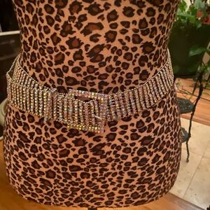 Torrid Multicolor Rhinestone Belt